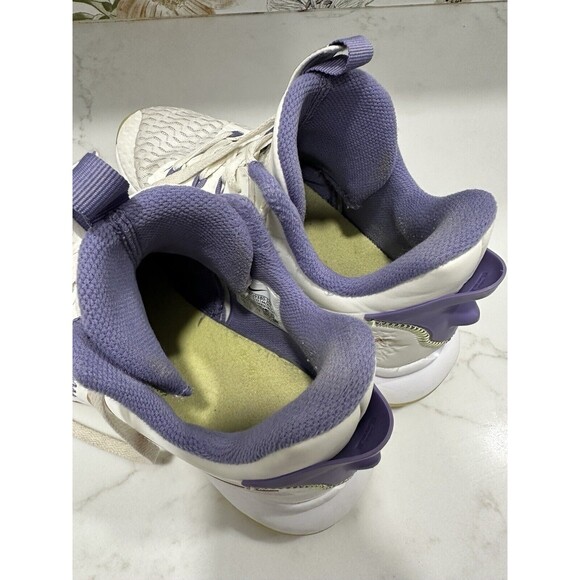 Nike LeBron Witness 5 Summit White Metallic Bronze CQ9380-102 SIZE 8 Air Zoom - Picture 6 of 8